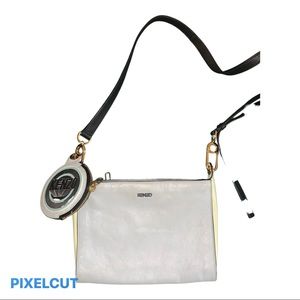 Crossbody bag with a coin pouch